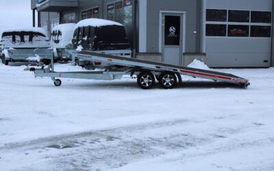 Temared Kippaava lavetti / autotraileri 4,5m x 2,0m 2700kg