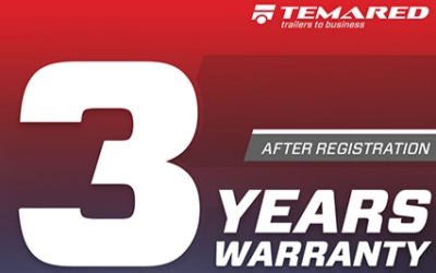 Temared 3-vuoden takuu