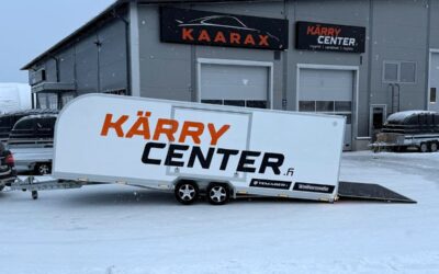 Autonkuljetus umpikärry 6,5m x 2,44m 3.5T kipillä